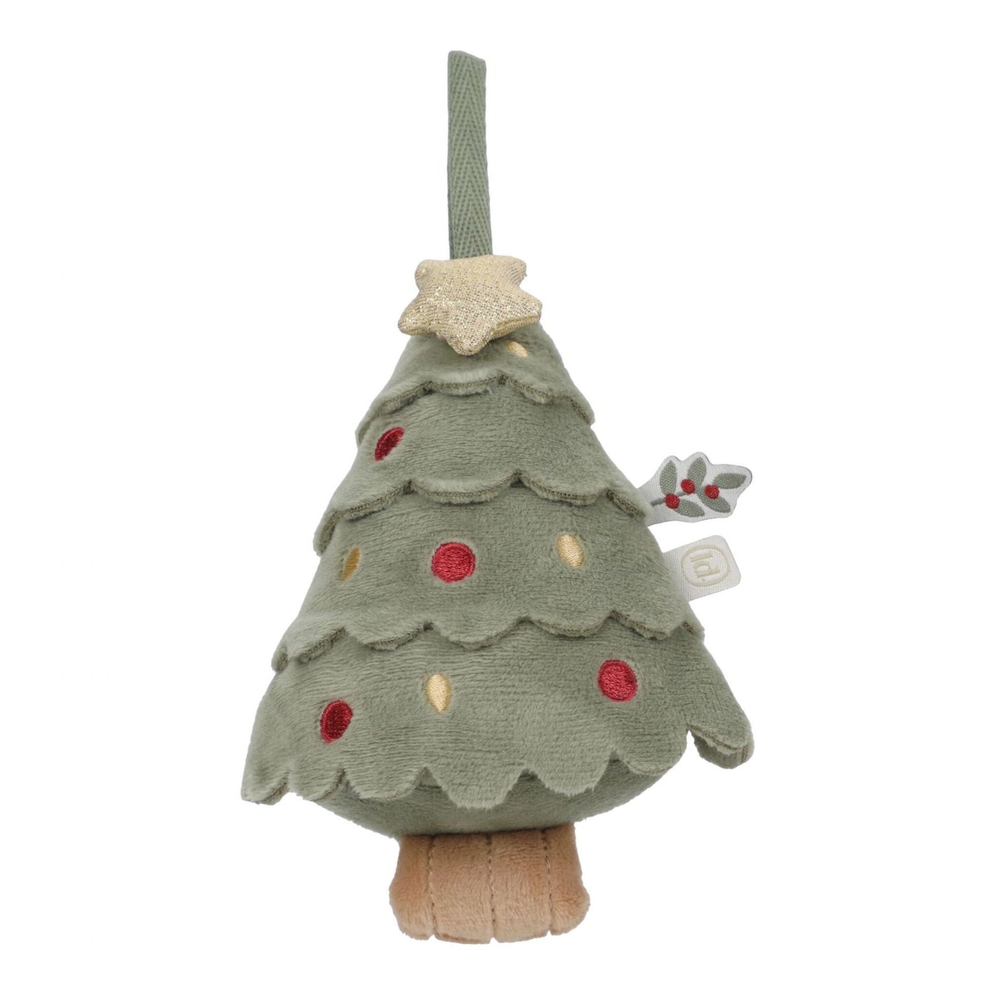 Decorazioni per Albero di Natale – Rosa (Set 4 peluche)