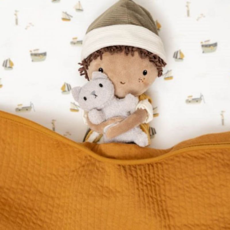 Bambolotto Morbido Jake con Gattino – Little Dutch (35 cm)