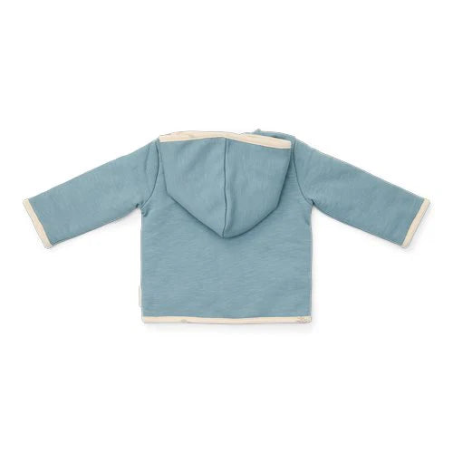 Giacchina Reversibile Blu “Forest Friends” Newborn – Little Dutch