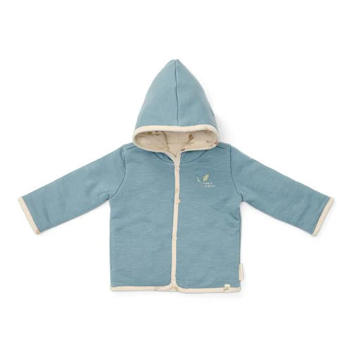 Giacchina Reversibile Blu “Forest Friends” Newborn – Little Dutch