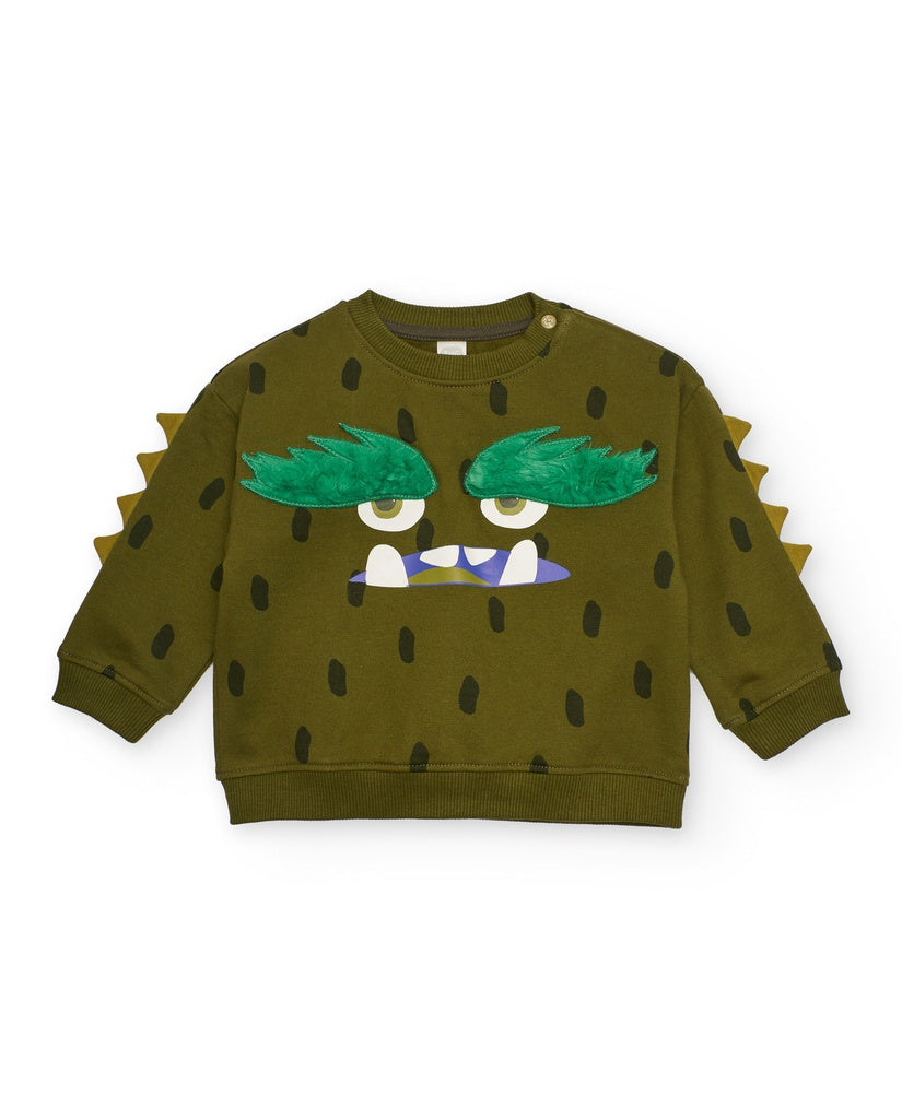 Felpa Mostro TucTuc Boy – 100% Cotone