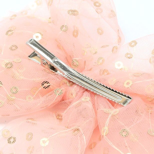 Fiocco in Rete per Capelli con Paillettes su Clip