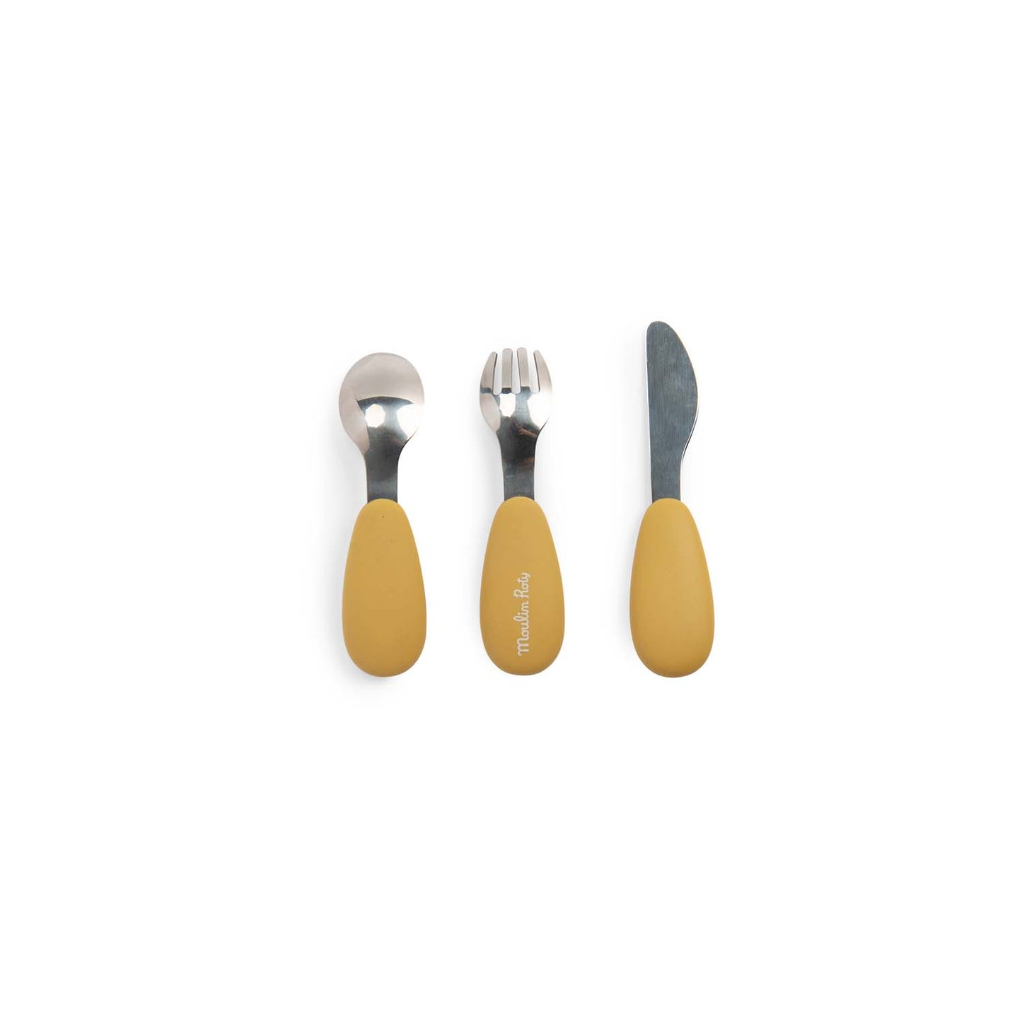 Set Posate in Silicone e Acciaio