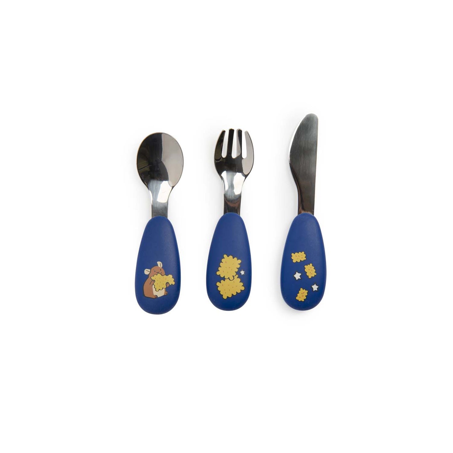 Set Posate in Silicone e Acciaio