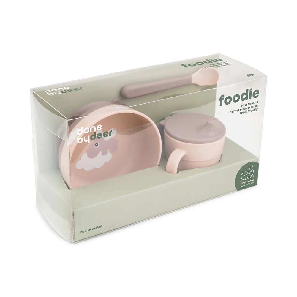 Set Pappa Foodie - Ciotola Tazza e Cucchiaio - Happy Clouds