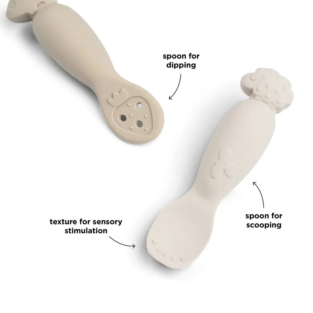 Set di Cucchiai in Silicone per l'Apprendimento - Done by Deer