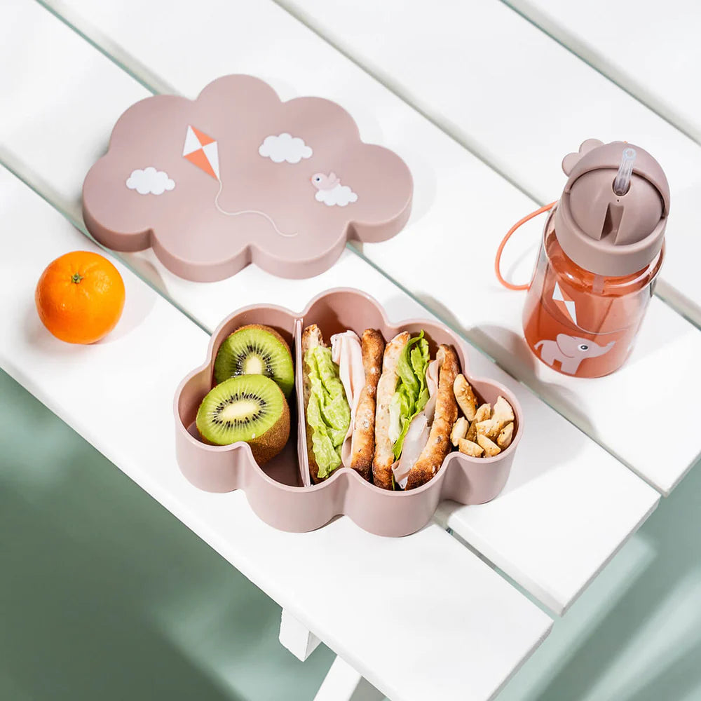 Lunch box e snack con bottiglia con cannuccia - Playground