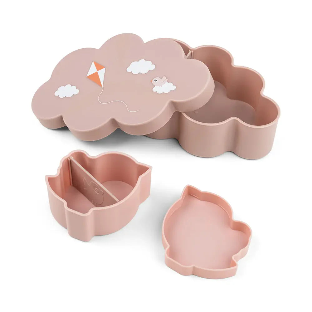 Lunch box e snack con bottiglia con cannuccia - Playground