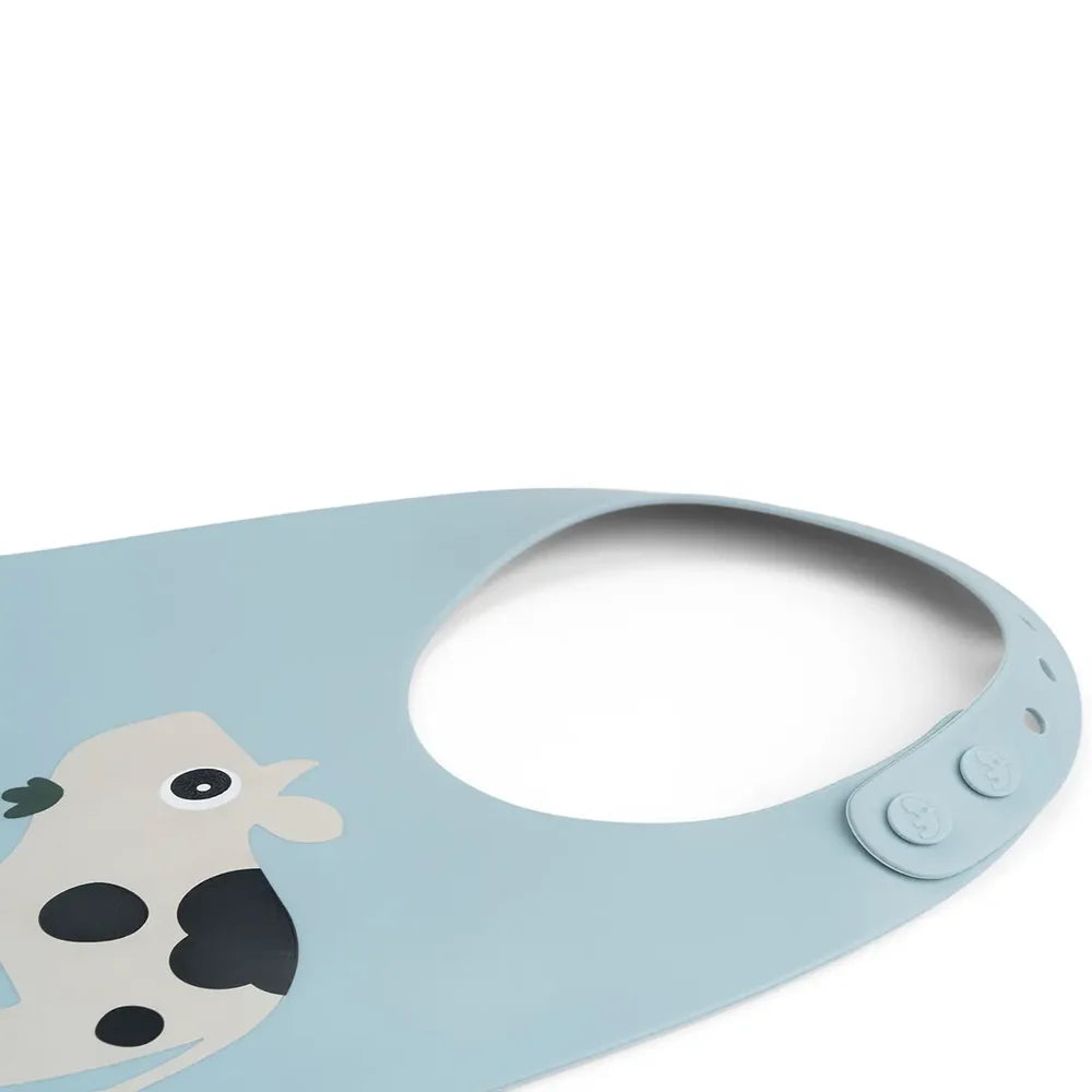Bavaglio Impermeabile con Tasca - Collezione Tiny Farm - 100% Silicone