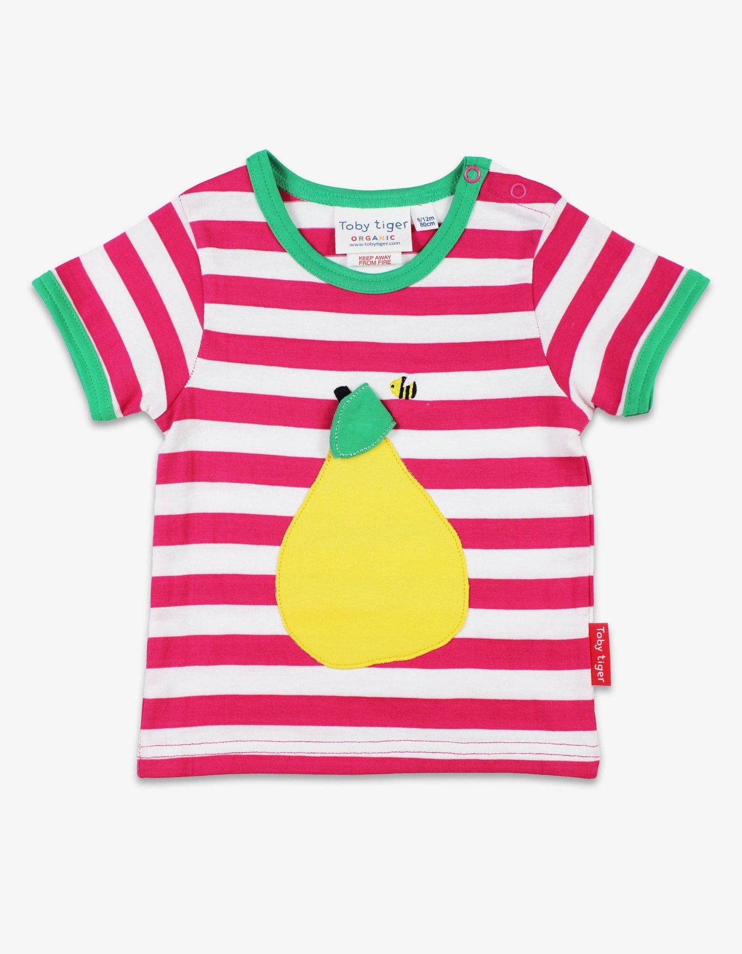 Maglietta a maniche corte Girl - cotone biologico Toby Tiger