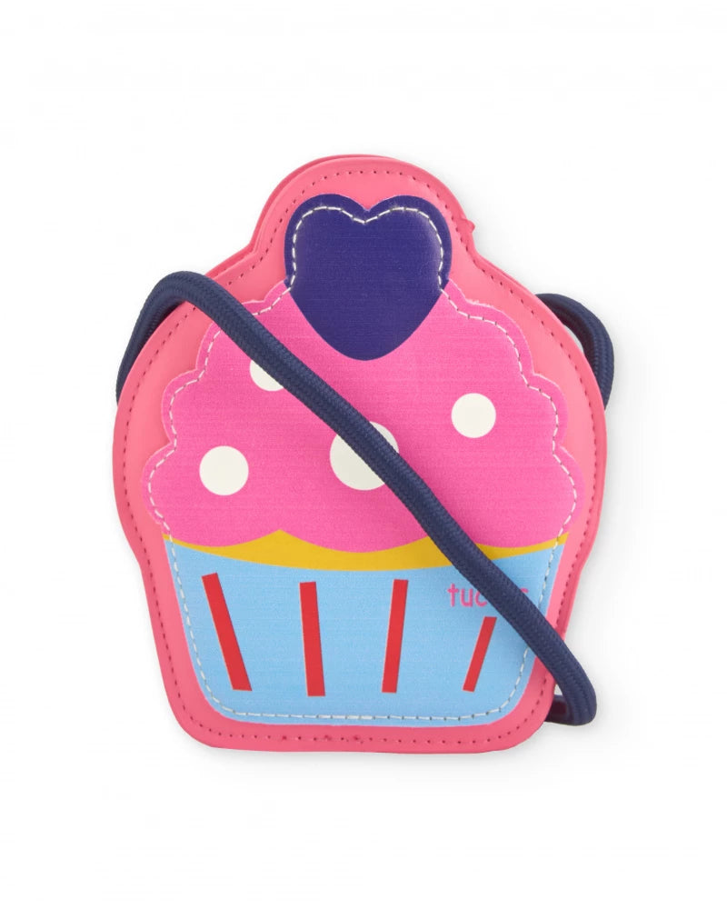 Borsetta a tracolla Cupcake – Rosa e Blu 🧁