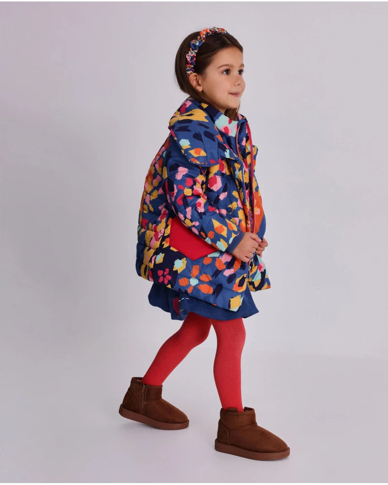 Cappotto imbottito bambina – Tasche a cuore TucTuc Girl