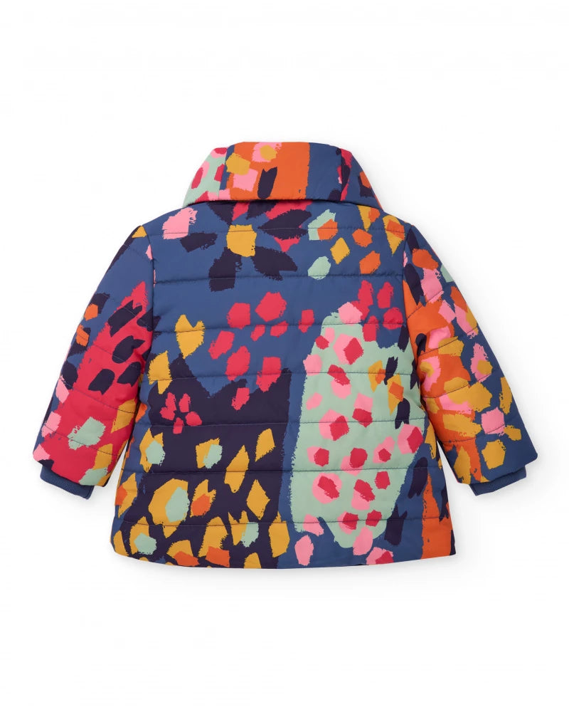 Cappotto imbottito bambina – Tasche a cuore TucTuc Girl