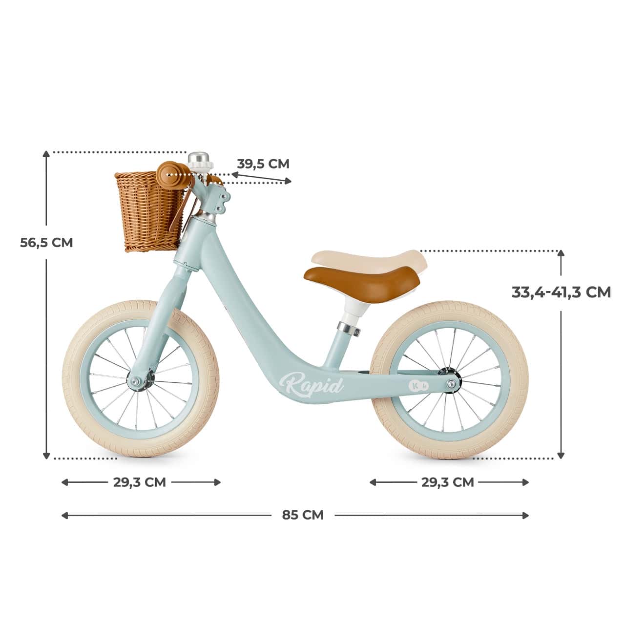 Bicicletta Balance RAPID 2 – Kinderkraft - Stile, leggerezza e sicurezza per i piccoli esploratori