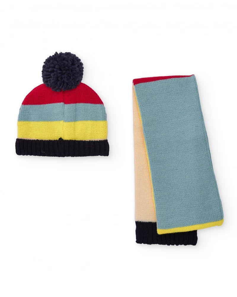 Set Cappello e Sciarpa TucTuc Boy – Collezione Gentle Dog