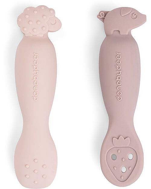Set di Cucchiai in Silicone per l'Apprendimento - Done by Deer