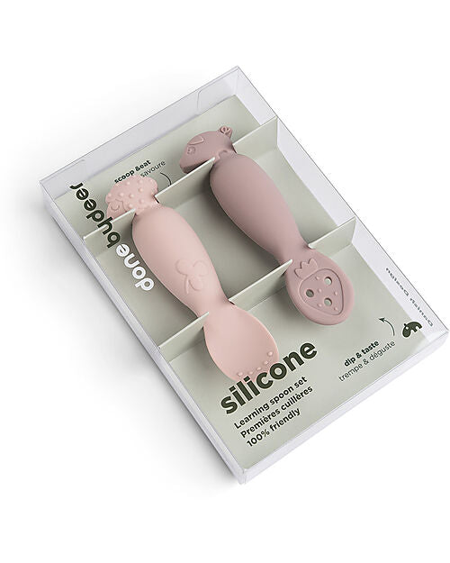 Set di Cucchiai in Silicone per l'Apprendimento - Done by Deer