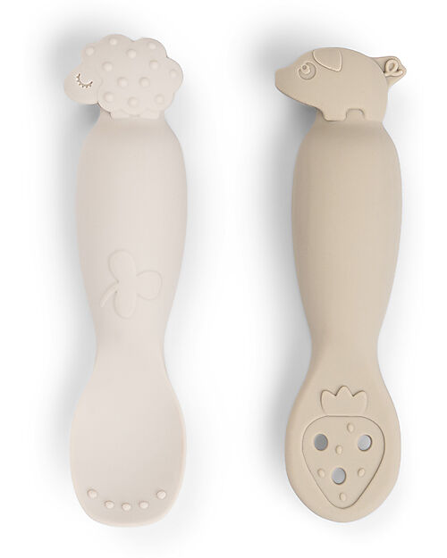 Set di Cucchiai in Silicone per l'Apprendimento - Done by Deer