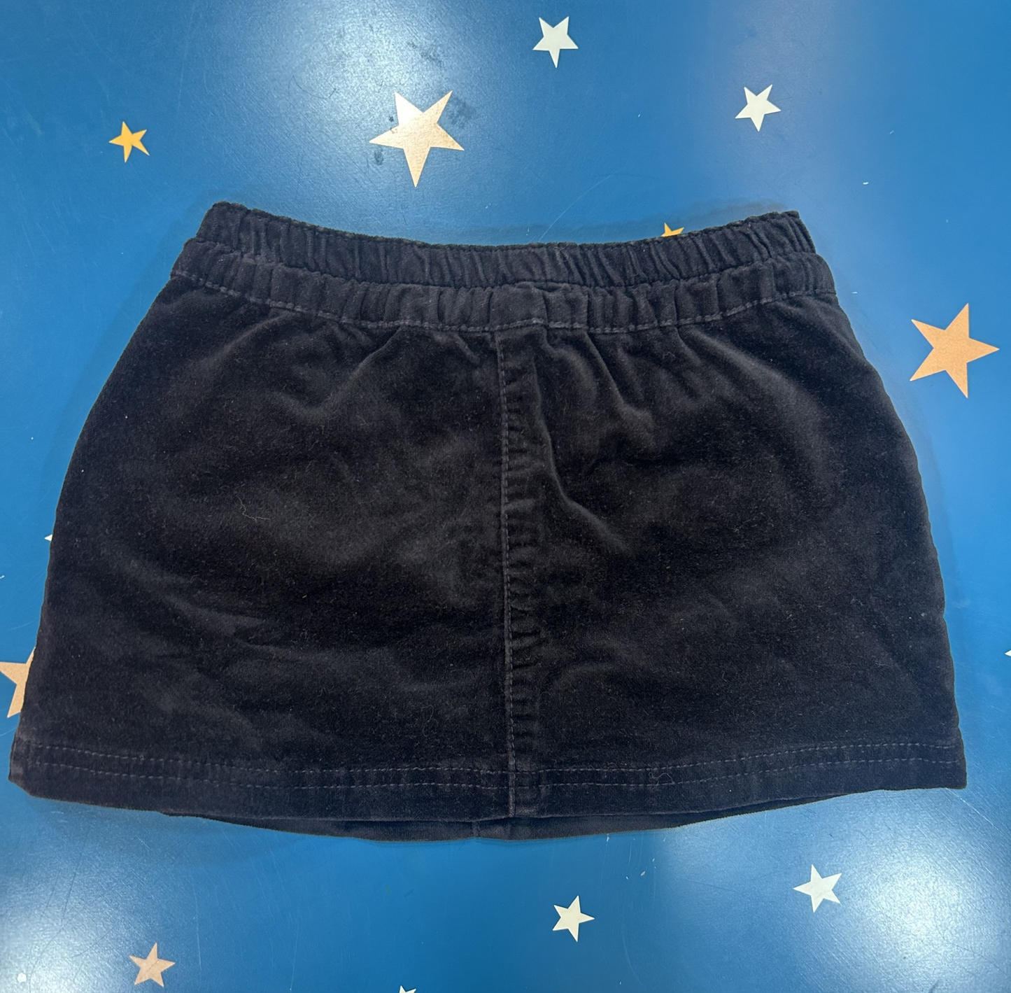 Gonnellina in velluto nero Benetton (3-4 anni) - Second Hand