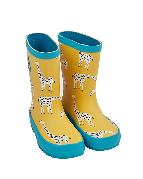Stivali da Pioggia Frugi in Gomma Naturale – Giraffa