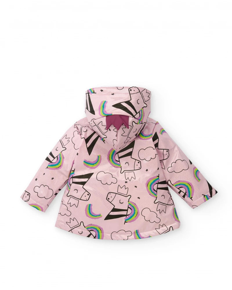 Impermeabile Rosa con Unicorni - TucTuc Girl