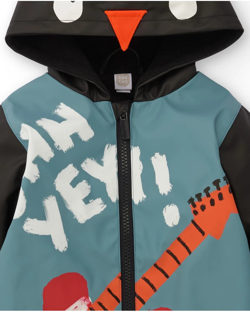 Impermeabile Pinguino con Chitarra - TucTuc Boy e Girl