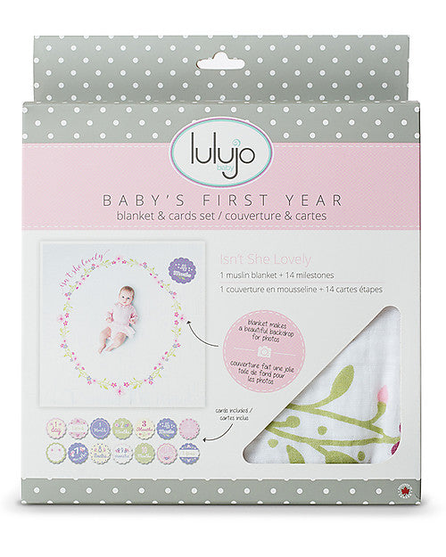 Kit Primo Anno Isn’t She Lovely - Lulujo Baby