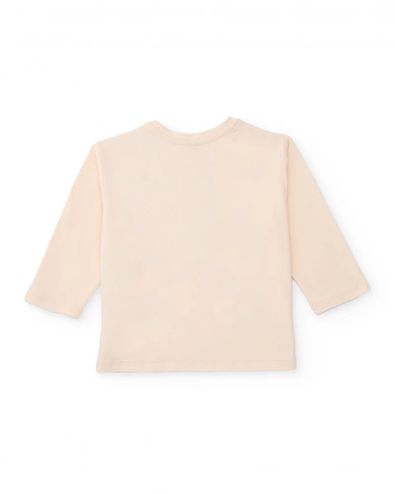 Maglietta a maniche lunghe con stampa floreale - TucTuc Girl