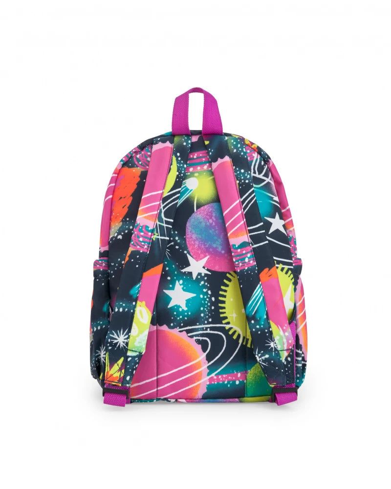 Zaino multicolor – Pianeti & Stelle ✨