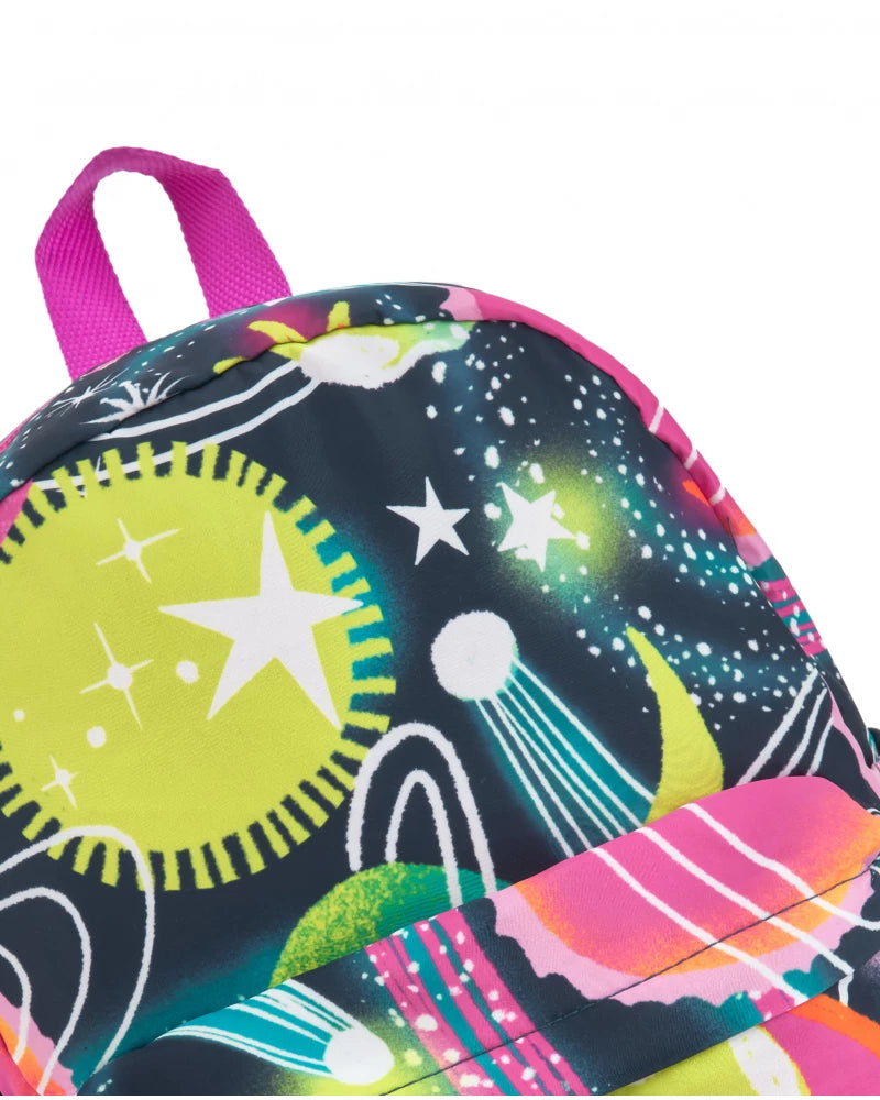 Zaino multicolor – Pianeti & Stelle ✨