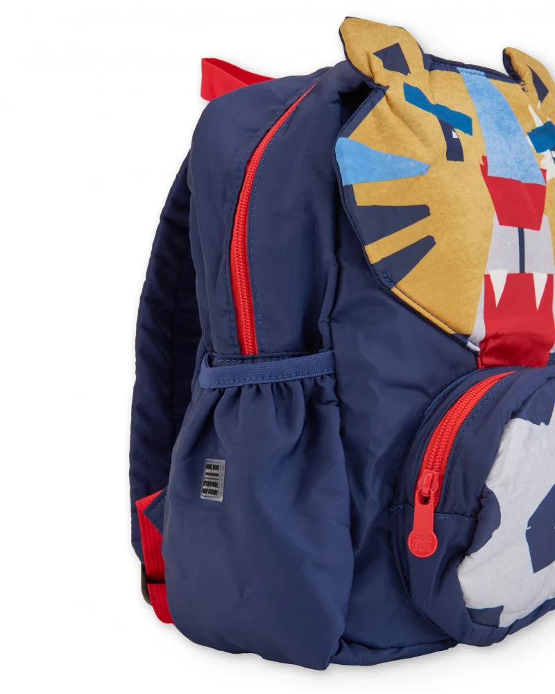 Zaino blu bambino – Tigre & Pallone ⚽