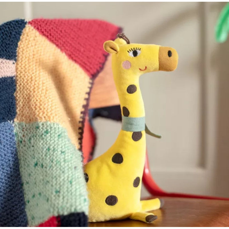 Peluche Giraffa Sonaglio con Sciarpa