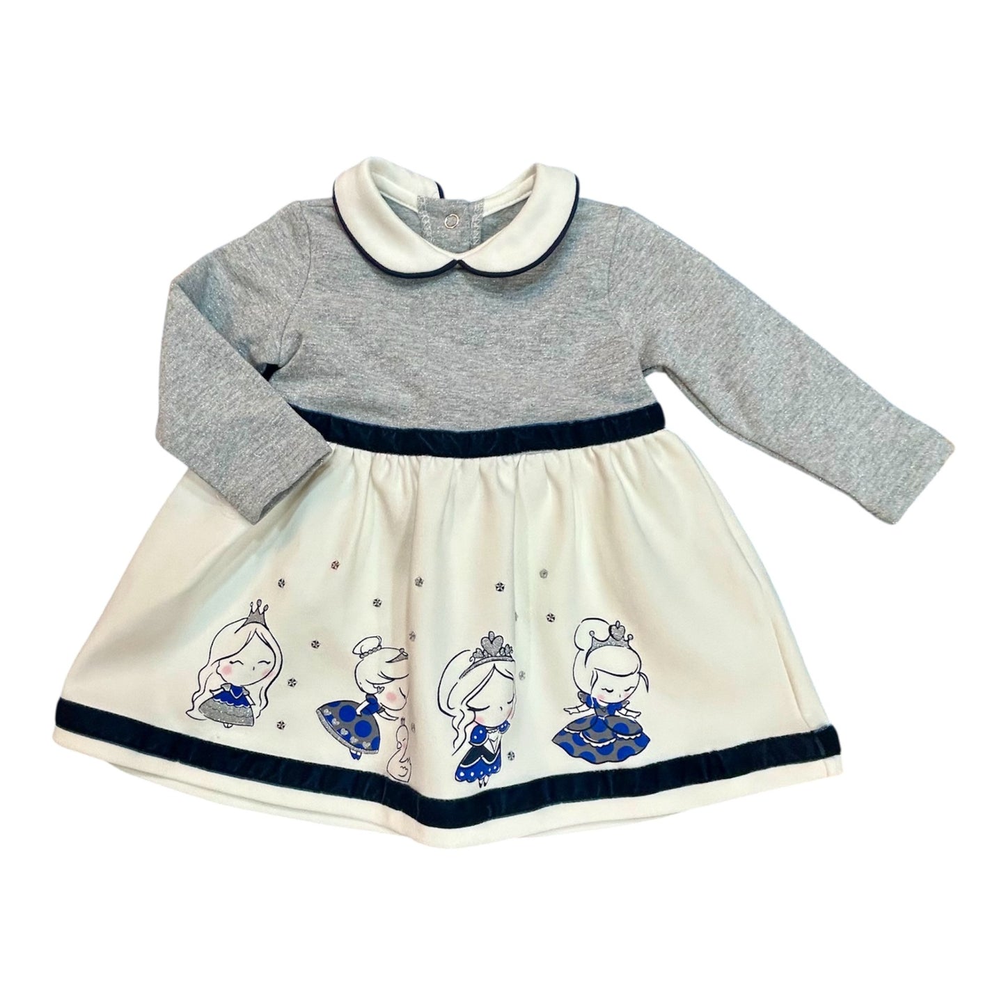 Vestitino Chicco in cotone (9 mesi) - Second Hand