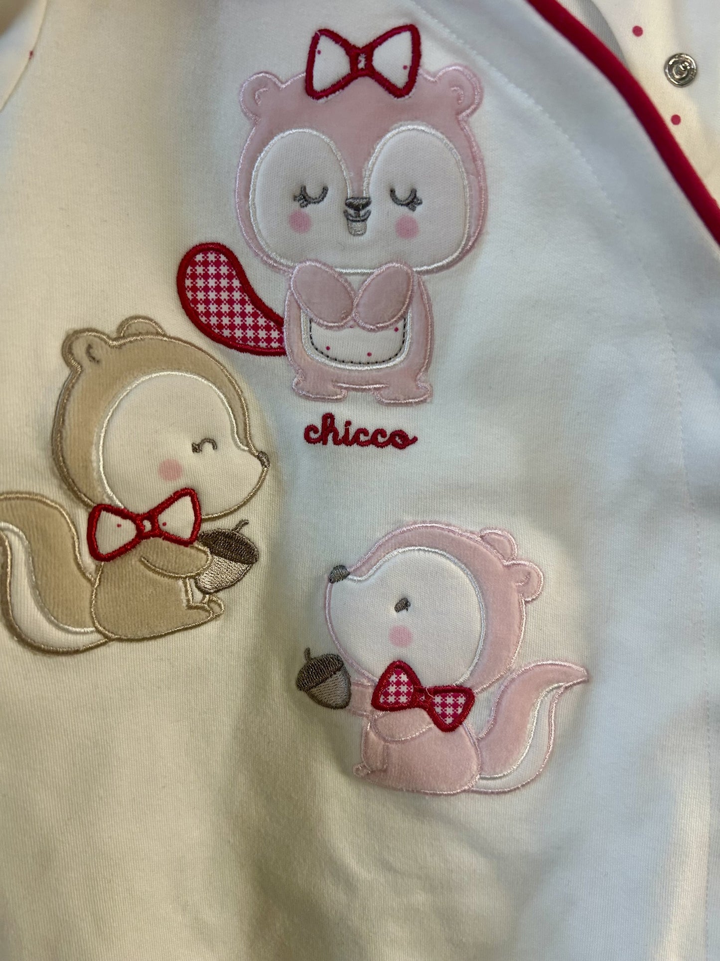 Tutina Chicco con ricami - 6 mesi (62 cm) - Second Hand