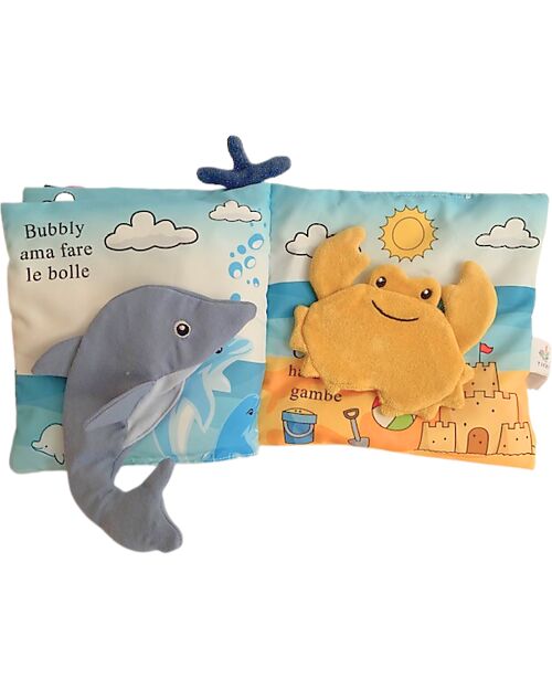 Libro Multisensoriale in Stoffa Ocean Buddies - Tikiri