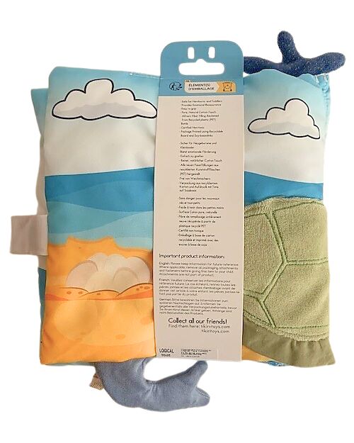 Libro Multisensoriale in Stoffa Ocean Buddies - Tikiri