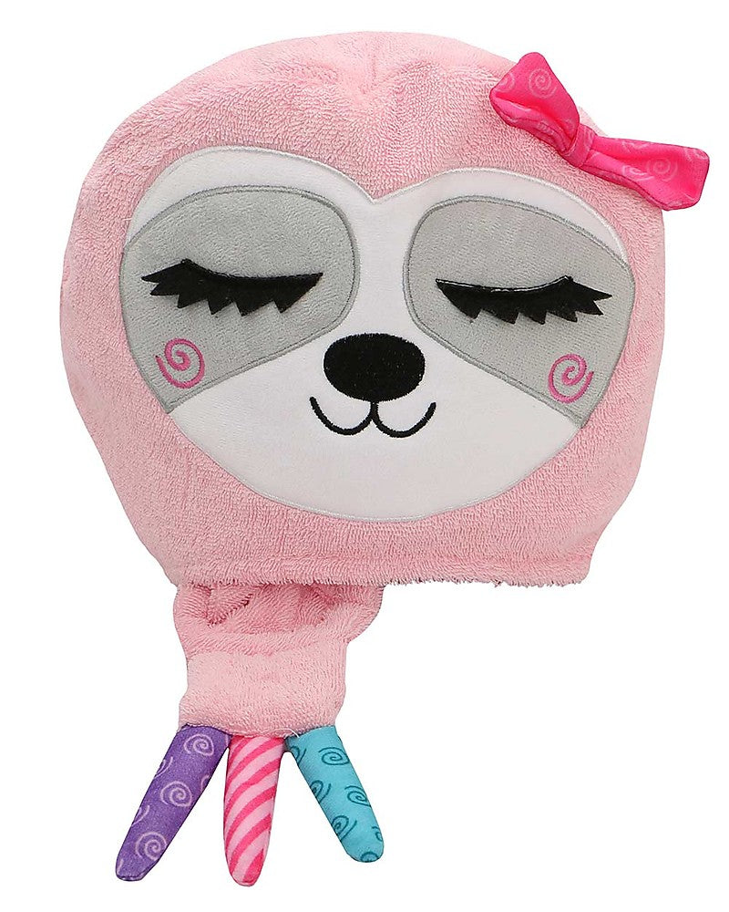 Asciugamano Bimbi con Cappuccio – Bradipo (100% cotone)