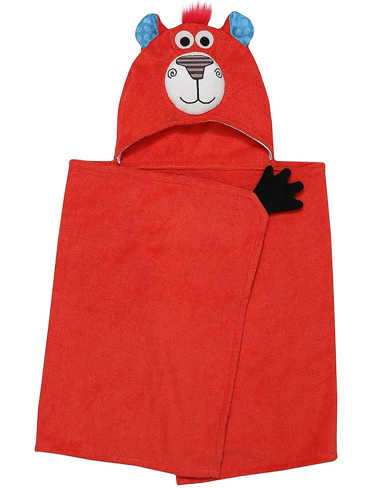 Asciugamano Bimbi con Cappuccio – Orsetto (100% cotone)