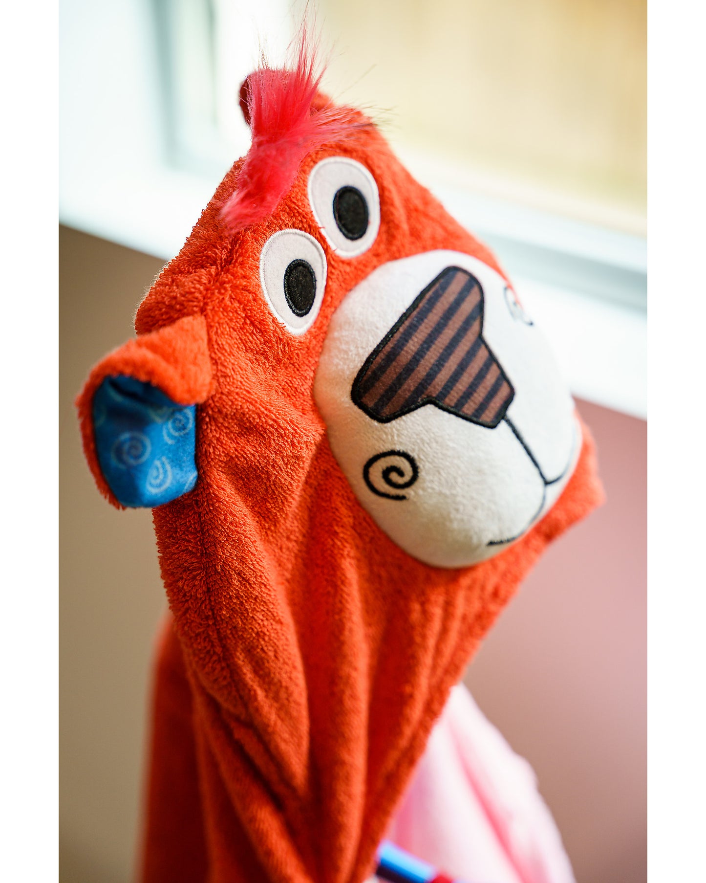 Asciugamano Bimbi con Cappuccio – Orsetto (100% cotone)
