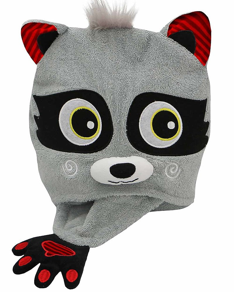 Asciugamano Bimbi con Cappuccio – Procione (100% cotone)
