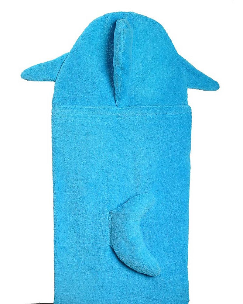 Asciugamano Bimbi con Cappuccio – Sherman lo Squalo (100% cotone)