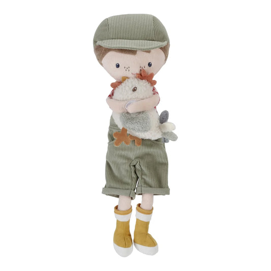 Bambola morbida Jim pollo - 35 cm