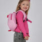 Zaino Bambina Rosa Confetto in Neoprene con Spallacci Regolabili
