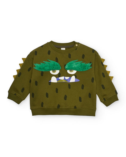 Felpa Mostro TucTuc Boy – 100% Cotone