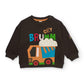 Felpa nera con stampa colorata “City Brumm” – Tuc Tuc Boy
