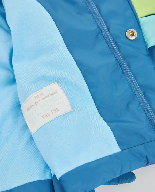 Cappotto in felpa per neonato con cappuccio - Newborn - Boy