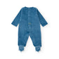 Tutina neonato in ciniglia con animaletto - Newborn