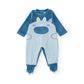 Tutina neonato in ciniglia con animaletto - Newborn