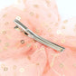 Fiocco in Rete per Capelli con Paillettes su Clip