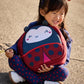 Zaino Bambina Coccinella Rosso in Neoprene con Spallacci Regolabili